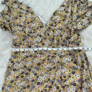 Long floral summer dress